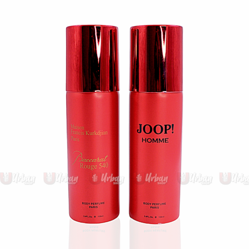 Pack Of Two Body Spray (Maison Francis Kurkdjian Baccarat rouge 540 / Joop Homme)